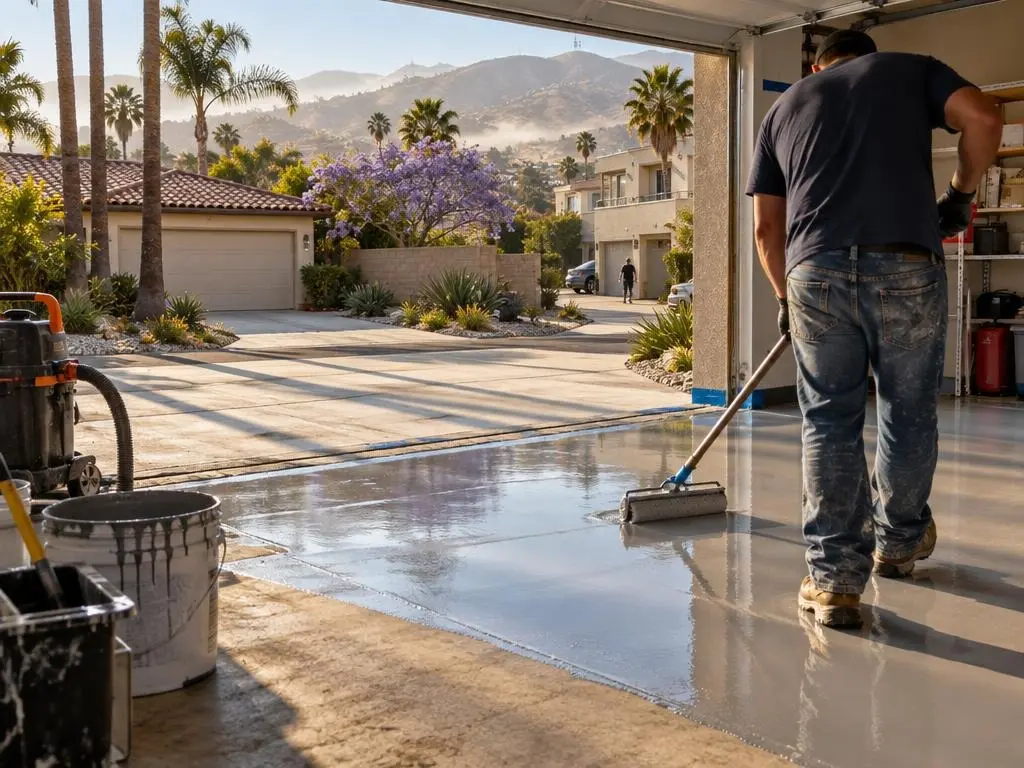 Epoxy Garage Floors in Los Angeles, CA