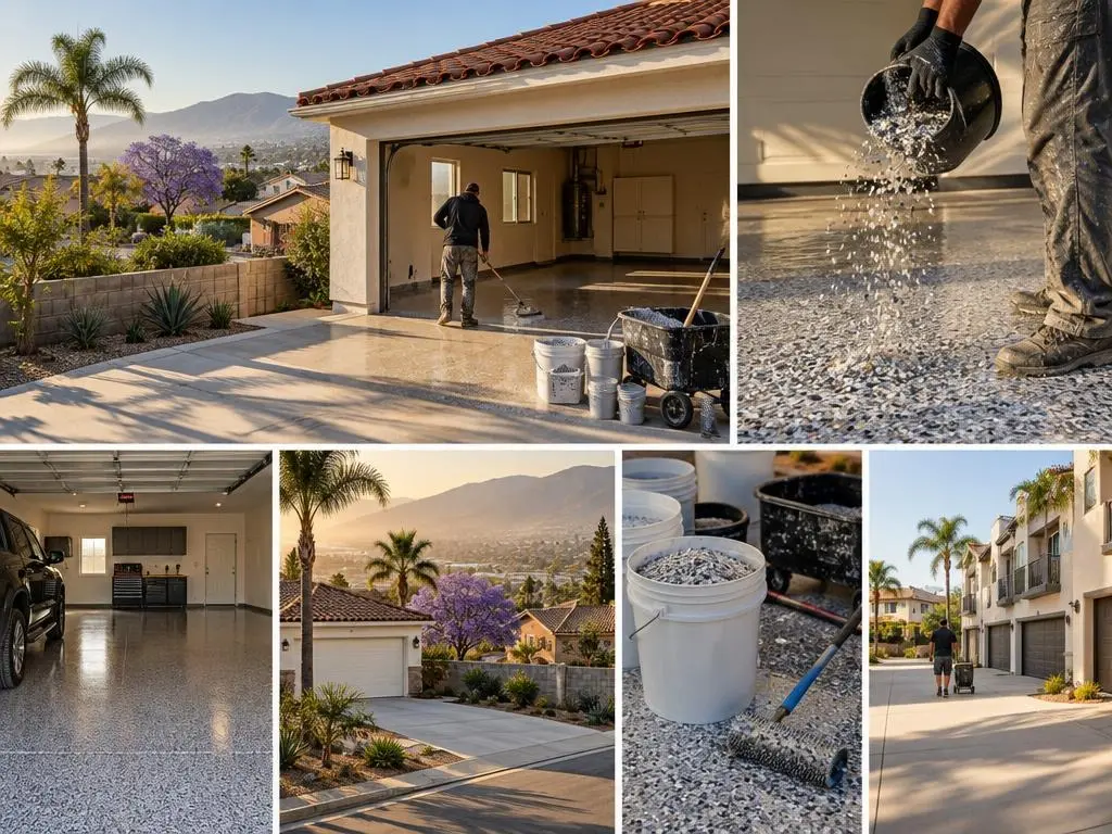 Flake Floor Coatings in Los Angeles, CA